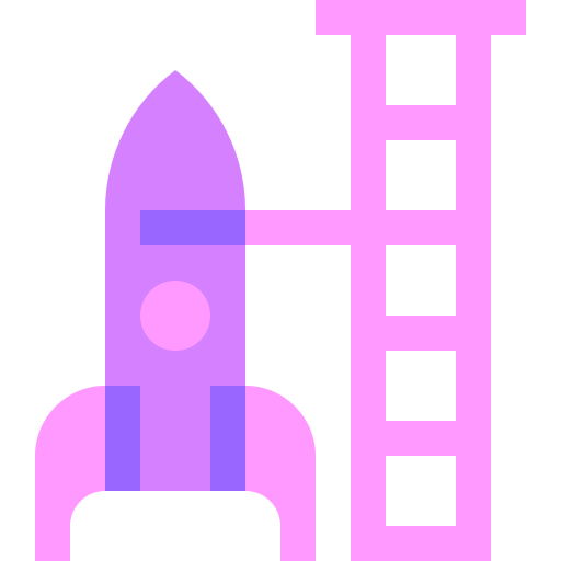 transbordador espacial Basic Sheer Flat icono