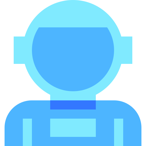Astronaut Basic Sheer Flat icon