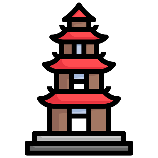 탑 Surang Lineal Color icon