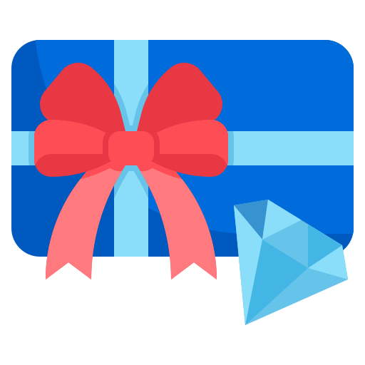 Gift card Surang Flat icon