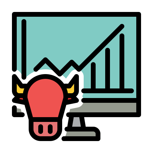 Bull market Generic Outline Color icon