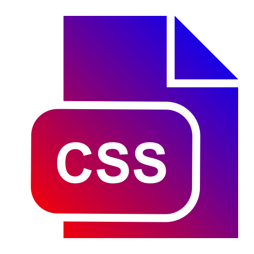 Css extension Generic Flat Gradient icon