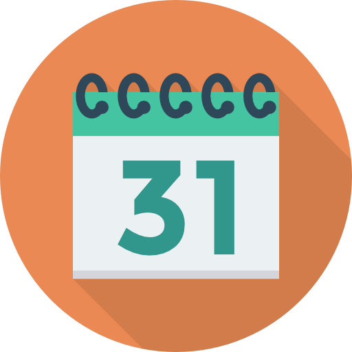 Calendar Dinosoft Circular icon