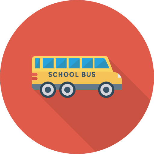 schoolbus Dinosoft Circular icoon
