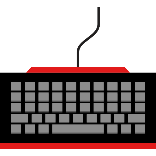 toetsenbord Alfredo Hernandez Flat icoon
