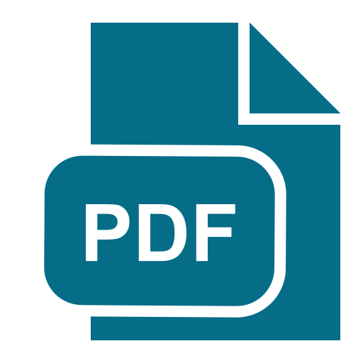 extensión de pdf Generic Blue icono