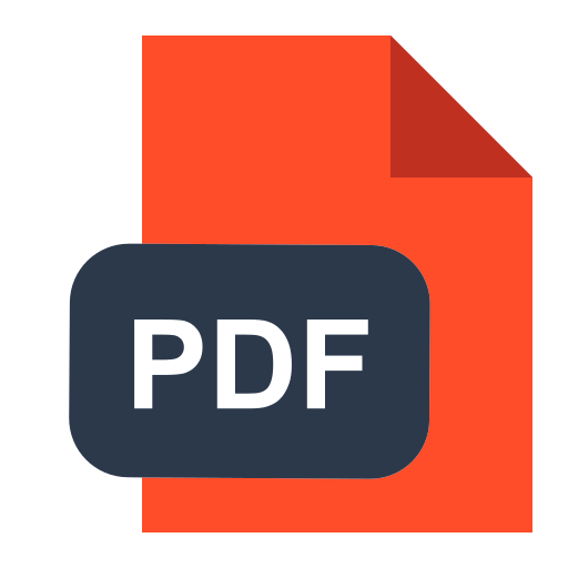 extensión de pdf Generic Flat icono