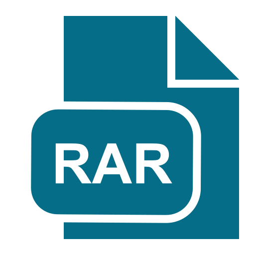 rar-dateiformat Generic Blue icon