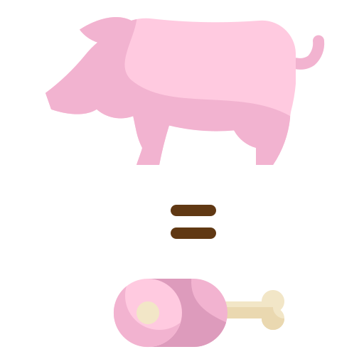 Свинья Generic Flat иконка