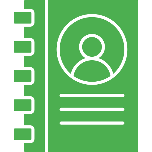 kontaktbuch Generic Flat icon