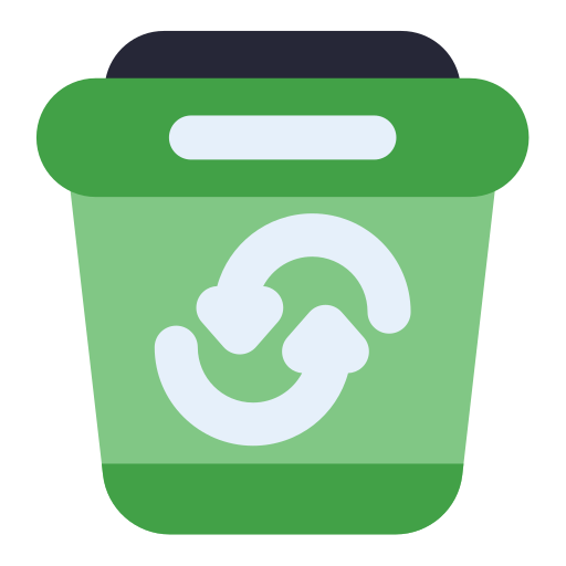 Recycle bin Generic Flat icon