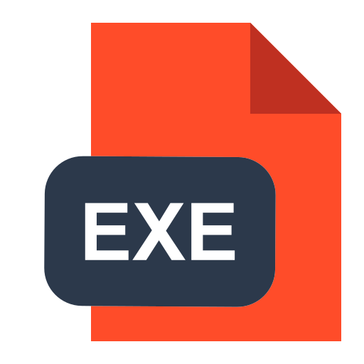 exe 확장 Generic Flat icon