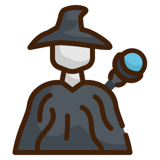 Wizard Generic Outline Color icon