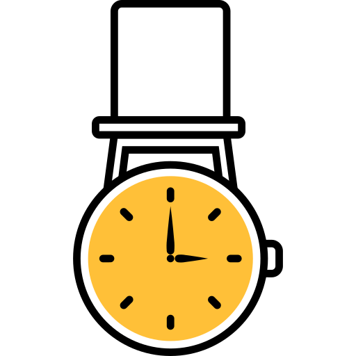 reloj de mano Generic Fill & Lineal icono