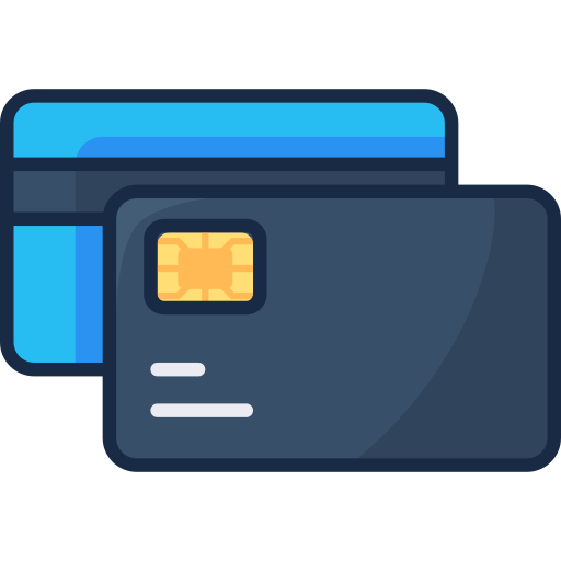 Credit card Generic Outline Color icon