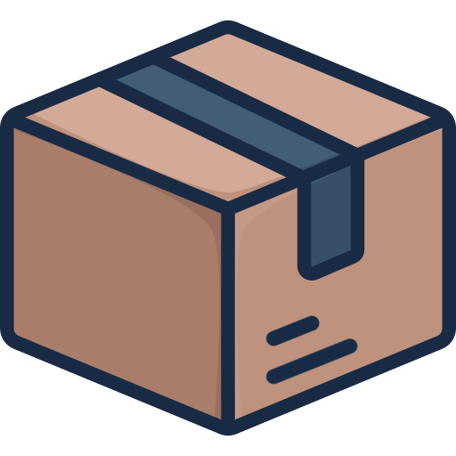 Delivery box Generic Outline Color icon