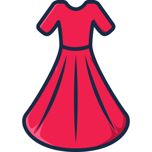 frauenkleidung Generic Outline Color icon