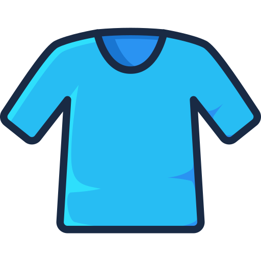 t-shirt Generic Outline Color Icône