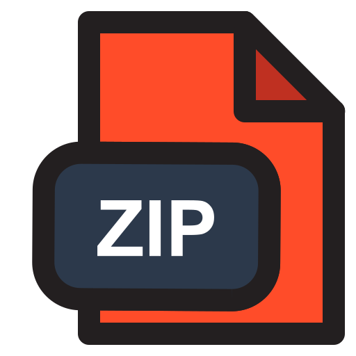 zip-dateiformat Generic Outline Color icon