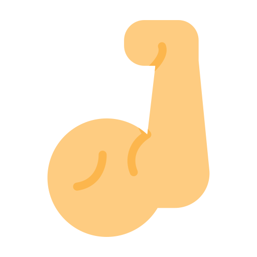 biceps Generic Flat icoon