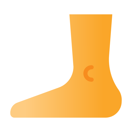 voet Generic Flat Gradient icoon