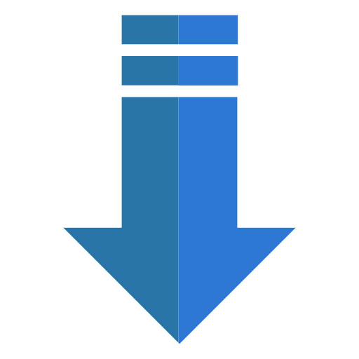 flecha hacia abajo Generic Flat icono