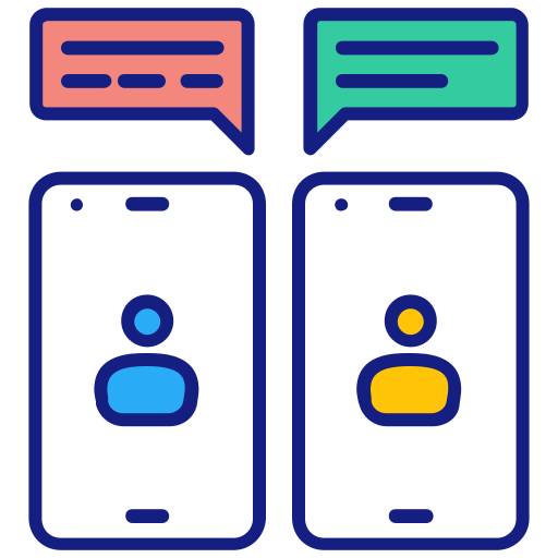 Conversation Vectors Tank Color Lineal-color icon