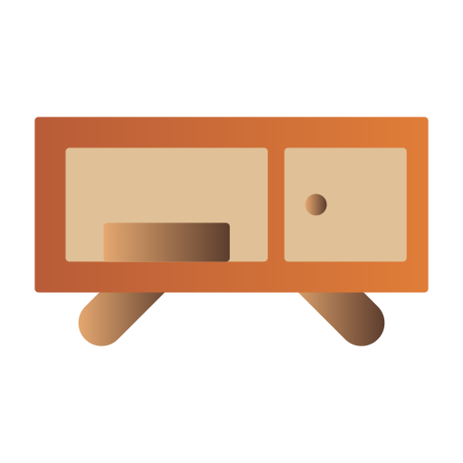 Furniture Generic Flat Gradient icon