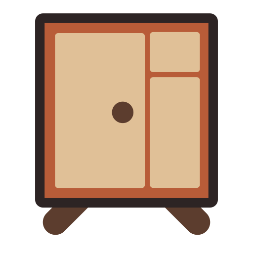 muebles Generic Outline Color icono