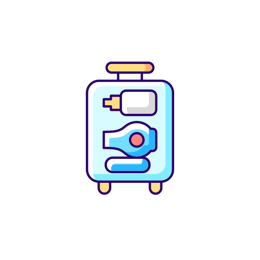 valigia Generic Outline Color icona