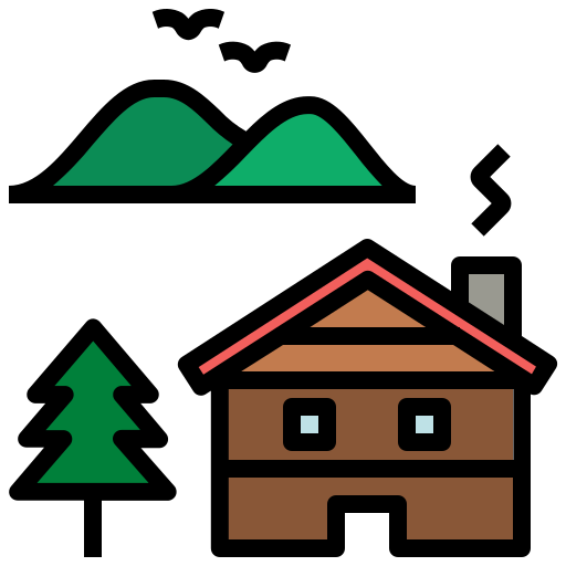 Accommodation Generic Outline Color icon