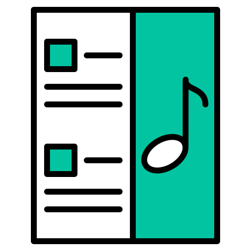 Music Generic Fill & Lineal icon
