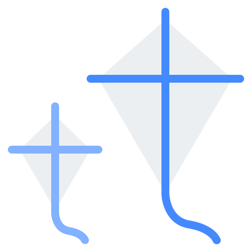 Kite Generic Blue icon