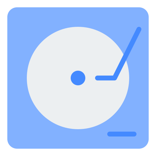 비닐 Generic Blue icon