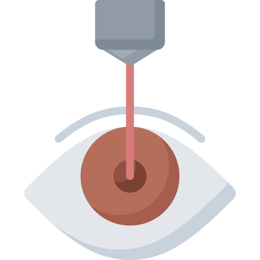 oogchirurgie Special Flat icoon