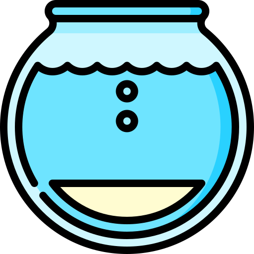 金魚鉢 Special Lineal color icon
