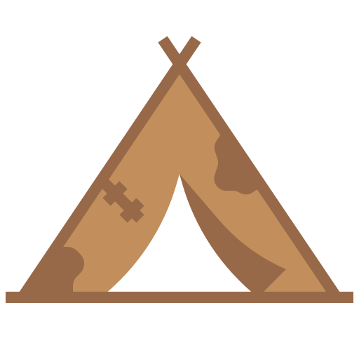 Tent Surang Flat icon