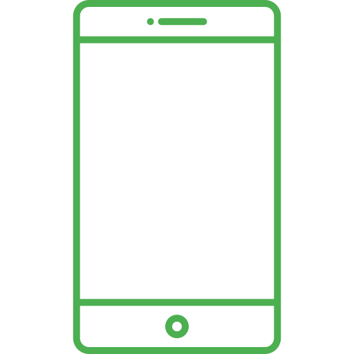 Smartphone Generic Simple Colors icon