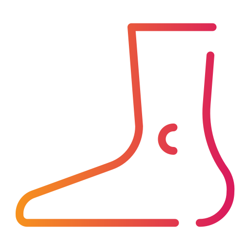 Foot Generic Gradient icon