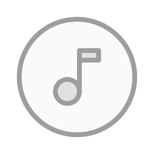 Музыка Generic Grey иконка