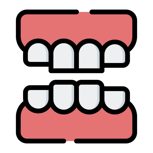 denti Generic Outline Color icona