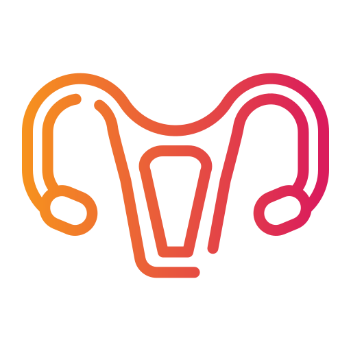 Uterus Generic Gradient icon