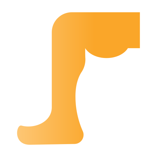 Leg Generic Flat Gradient icon
