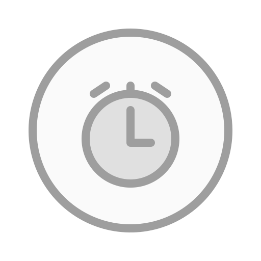 시간 Generic Grey icon