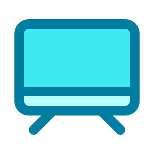 televisione Generic Blue icona