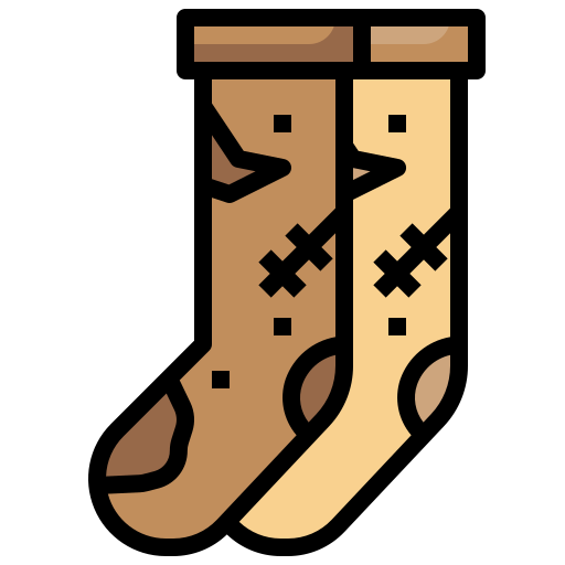 Socks Surang Lineal Color icon