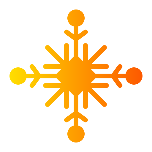 Снежинка Generic Gradient иконка