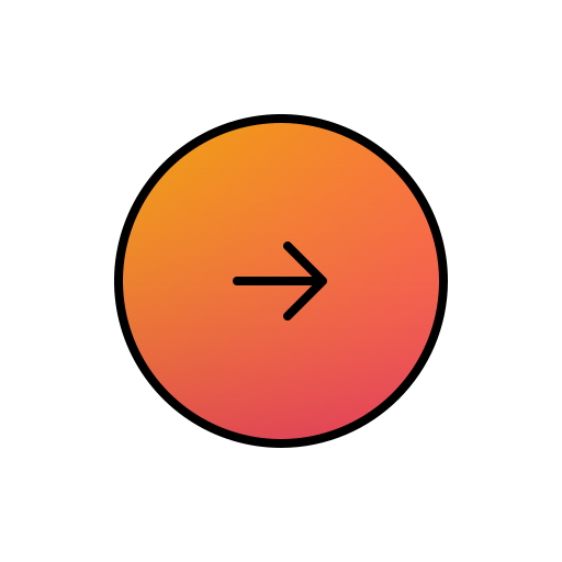 rechter pfeil Generic Lineal Color Gradient icon