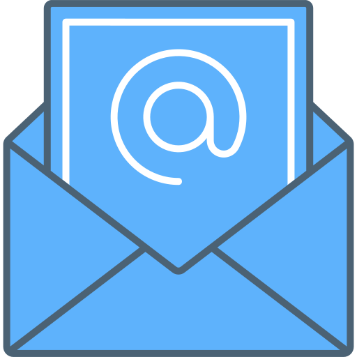 mail Generic Outline Color icoon