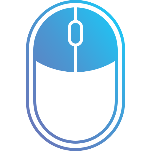 Mouse clicker Generic Flat Gradient icon